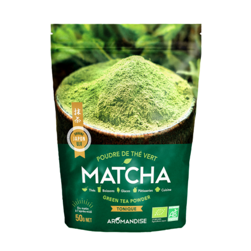 Poudre de thé vert Matcha