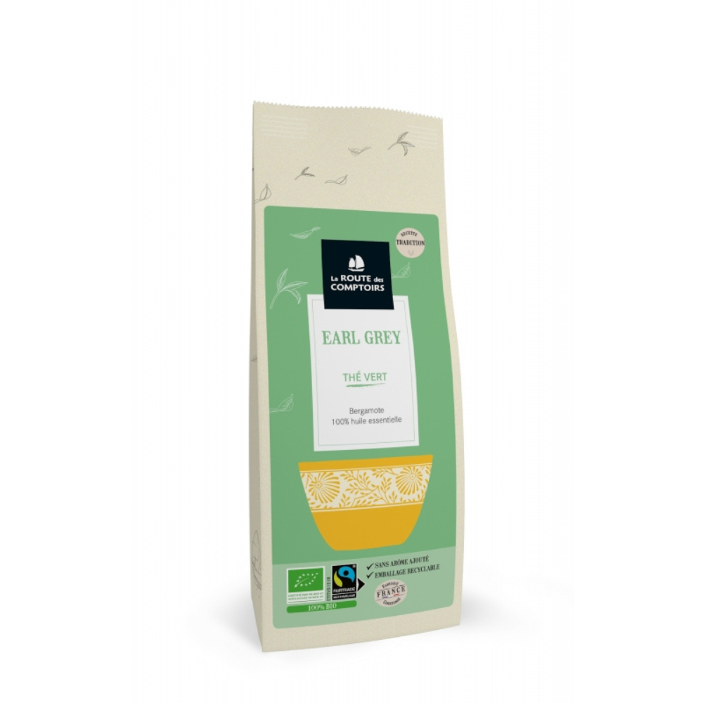 Thé vert EARL GREY