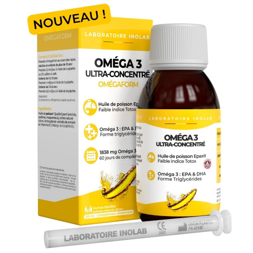 OMEGA 3 ULTRA CONCENTRÉ HAUTE PURETÉ