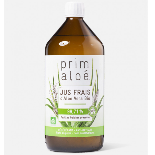 Jus Frais d'Aloé Vera à boire Prim Aloé