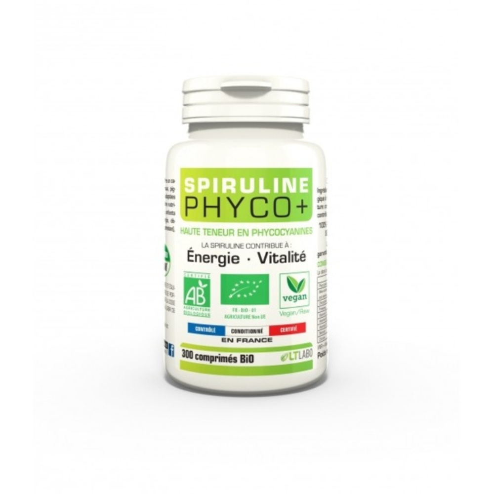 Spiruline Bio Phyco+ - 300 comprimés