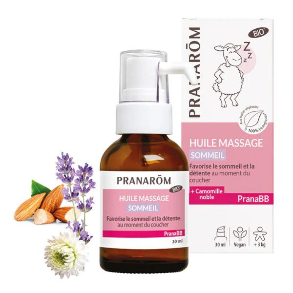 PranaBB Huile de massage - Sommeil - Bio