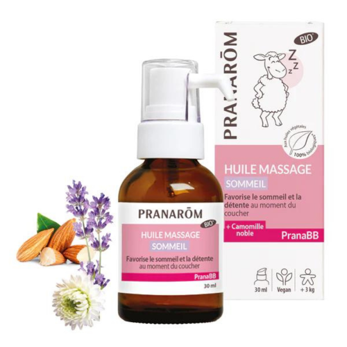 PranaBB Huile de massage - Sommeil - Bio
