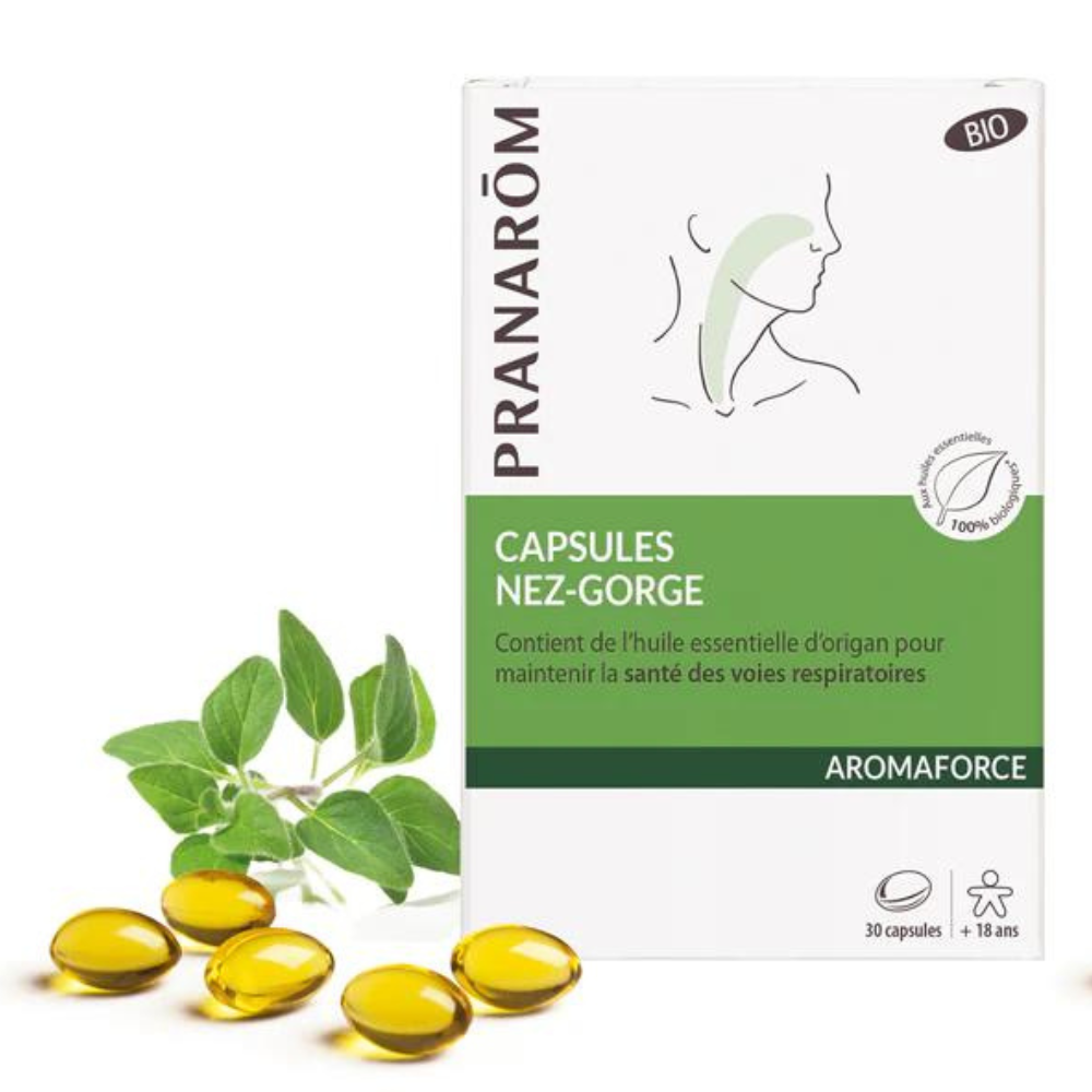 Capsules Nez-Gorge - Bio aromaforce