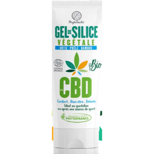 Gel de silice végétale au CBD