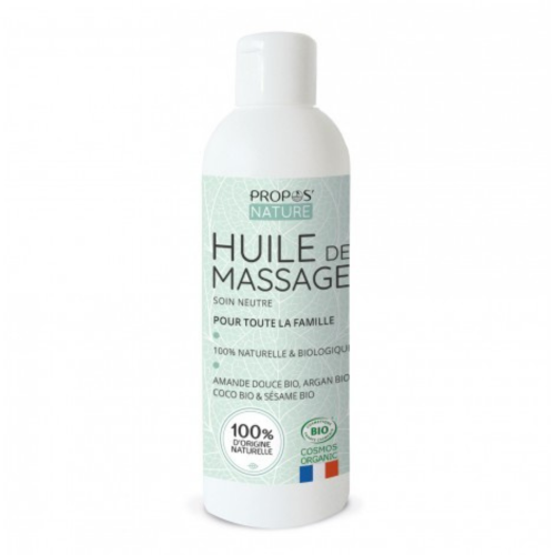 Huile de Soin BIO - Massage neutre