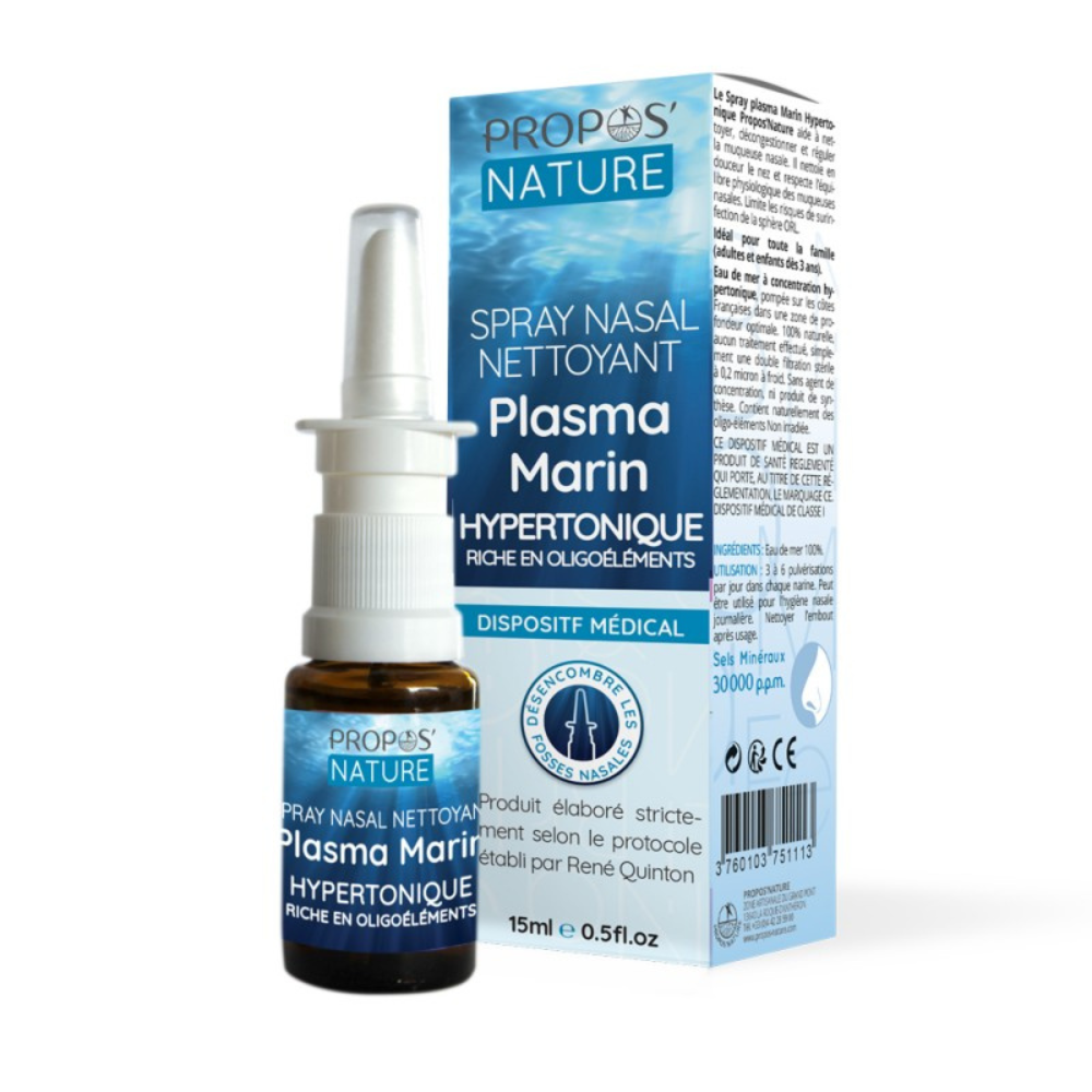 Spray Nasal Plasma Marin hypertonique