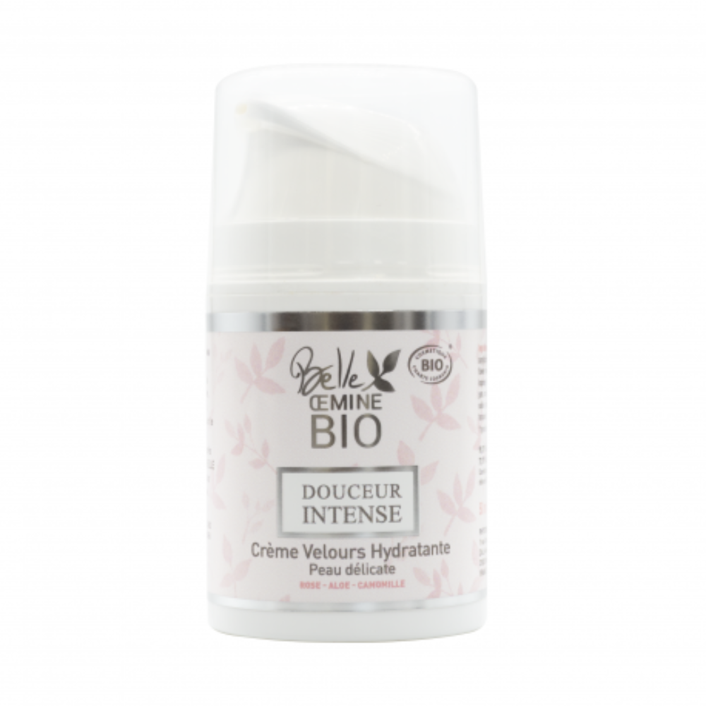 Crème Velours Hydratante DOUCEUR INTENSE - Belle Oemine Bio