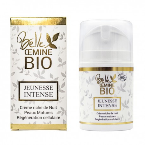 Crème Riche Nuit et Jour JEUNESSE INTENSE - Belle Oemine Bio