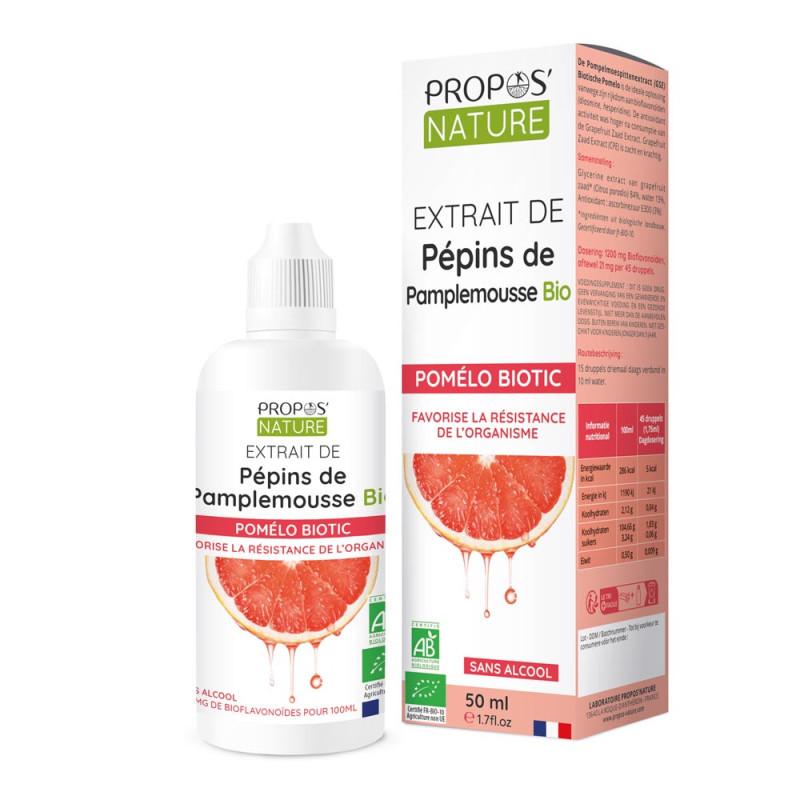Pomélo Biotic 1200mg - Extrait de pépins de pamplemousse