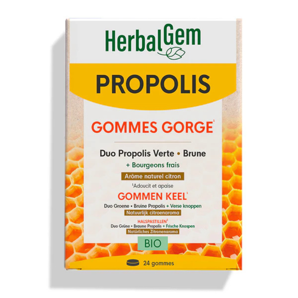 Gommes Gorge Propolis - Bio