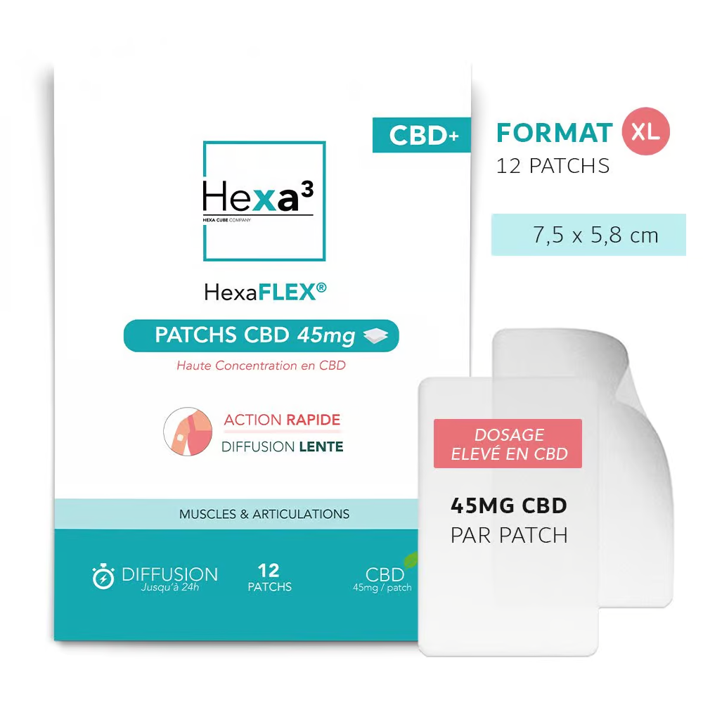 HEXAFLEX PATCHS CBD